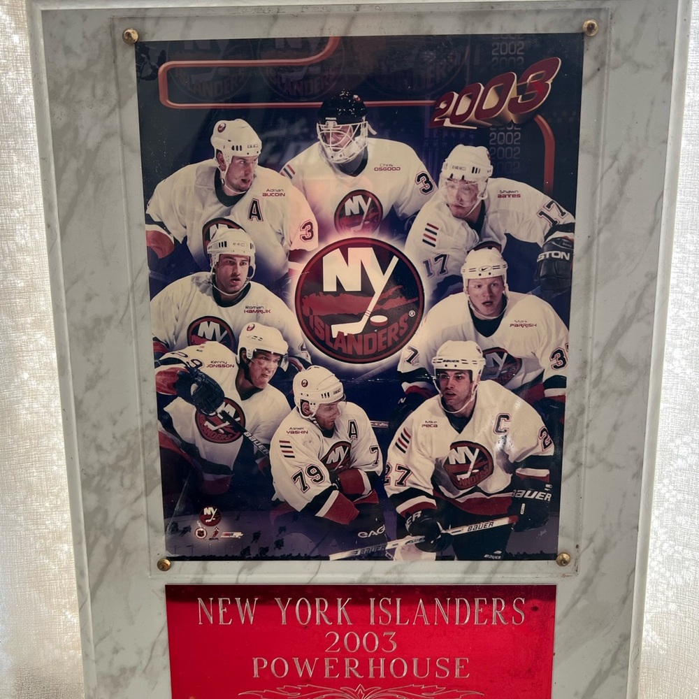 2003 Powerhouse Framed Poster - White/Red